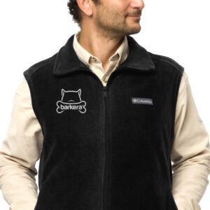 Barkera™ Men’s Columbia Fleece Slogan Vest