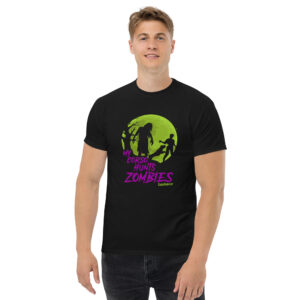 Cane Corso Hunts Zombies Men's Tee