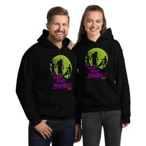 My Cane Corso Hunts Zombies Unisex Hoodie
