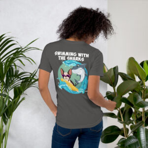 Dog Surfing Unisex Tee