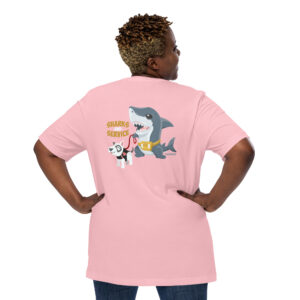 Shark and Service Dog - Unisex Tee