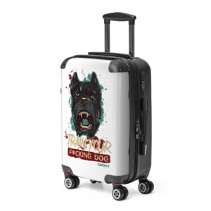 Train your F*cking Dog - Hard-Shell Suitcase